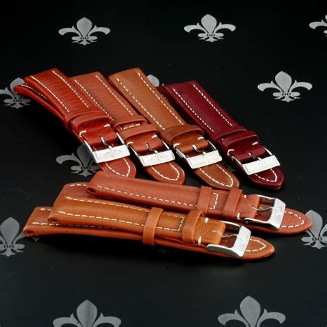 breitling mens watch leather strap|genuine breitling watch straps uk.